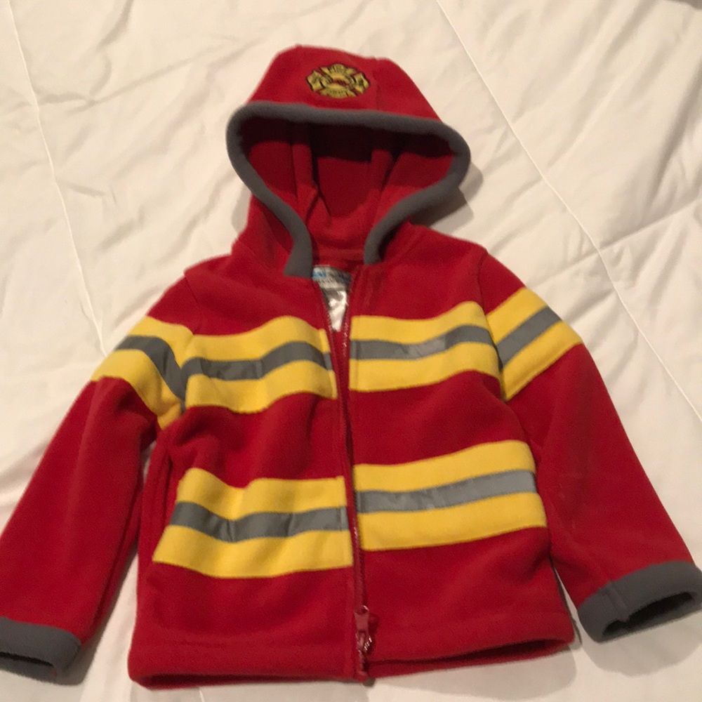 Fleece zip up hoodie
